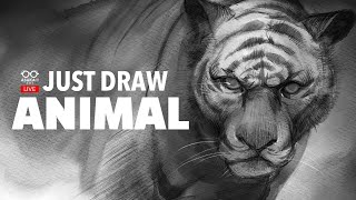 🔴 JUST DRAW : Animal ไลฟ์ฝึกวาดสัตว์!