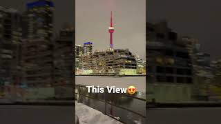 #youtubeshorts #shorts . Beautiful Toronto Covered Under Blanket Of Snow❄️