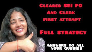 Cleared both sbi po and clerk pre in the very first attempt 😇 full strategy+ material #khushiagrawal