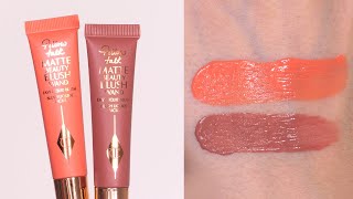 Charlotte Tilbury Matte Blush Wands!! Worth The Hype? | Shonagh Scott