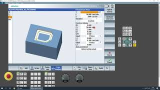 Sinumerik ShopMill - frézování podle kontury