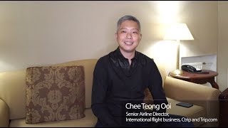 Chee Teong Ooi, Ctrip — Invitation to Online Travel 2019