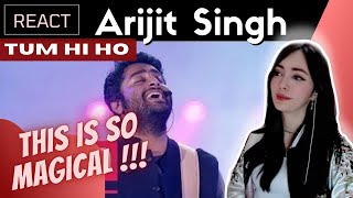 FIRST TIME REACTING to ARIJIT SINGH - Tum Hi Ho (Live performance)