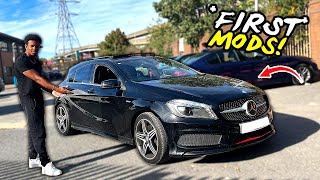 FIRST *MODS* ON MY MERCEDES A250 AMG!