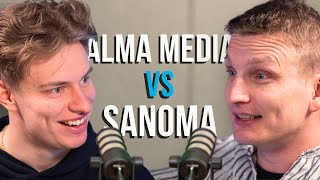 Alma Mediaa vai Sanomaa osakesalkkuun? | Kästi & Keskiväli