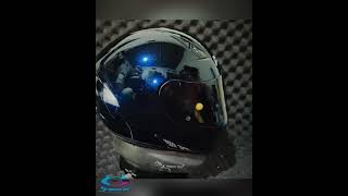 repaint helm KBC xirallic blue | glass blue