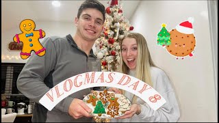 VLOGMAS DAY 8 | Christmas Cookies!