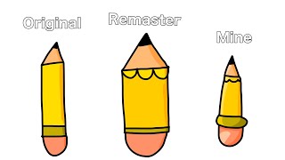 The Pencil Camparasson Mine vs the originals