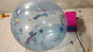 BIG BALLOON FUN POPPING LOTS OF BALLOONS 🎈🎈🎈 #satisfying #asmr #boom_balloon #balloon #color #fun