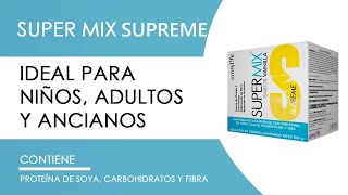 SUPERMIX SUPREME OMNILIFE 😊 Batido nutricional ¿Que es, para que sirve, que contiene, beneficios?