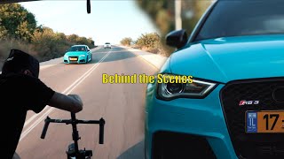 Blue shark • Audi Rs3 // Behind the scenes 2021