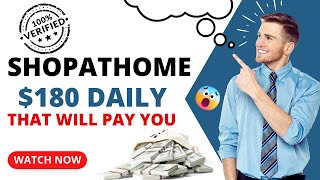 ShopatHome: $180 Daily Easily for beginners