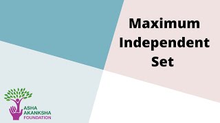 ADA- Maximum Independent Set