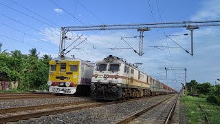 Blazing 130 Kmph HWH-GHY Saraighat Express Torments Jaugram Eastern Railway..