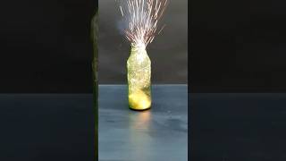 firecracker in glass bottle #shorts #bottle #glass #tnt