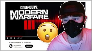 They FINALLY Confirmed Modern Warfare 3 With This Teaser Trailer...