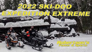 2022 SKI-DOO EXPEDITION XTREME  walk around, and features!