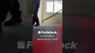 Fortelock PVC Fliesen Belastungstest mit Ameise