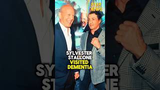 Sylvester Stallone visited his friend Bruce Willis