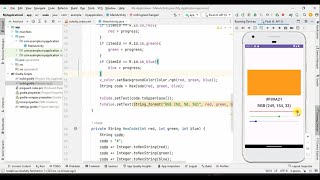 Generate Color Code in Android Studio with Java