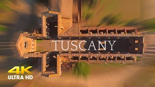 Tuscany from above - Drone 4K