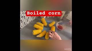 Boiled corn 🌽