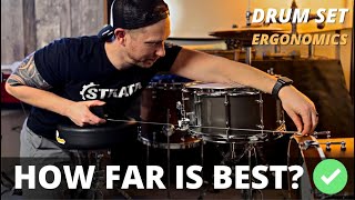 DRUM THRONE  Distance From Pedals for Optimal Performance & Biomechanics  - Drum Set Ergonomics