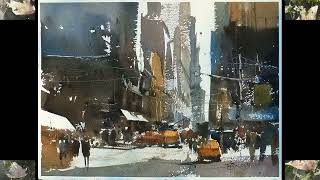 CHIEN CHUNG WEI  Watercolor painting  485