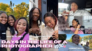 vlog: gym day, walk w/ friends, photoshoot + makeup bts, trying coffee +more | Isabella Jaii