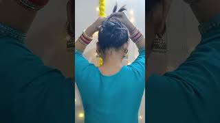 Beautiful hairstyle hack👍💯✅#shorts#youtubeshorts #easyhairstyle #hairtutorial #shortfeed#kanika28