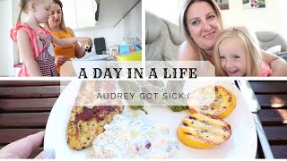 VLOG: DAY IN A LIFE... AT HOME WITH SICK CHILD...