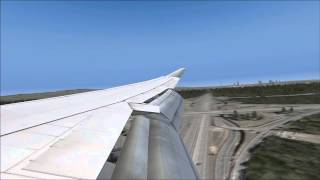 [FSX] Lufthansa 747 landing at Frankfurt EDDF