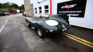 Jaguar D Type Replica CKS Exhaust