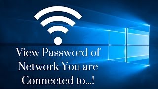 How to View Saved Wi-Fi Password on Windows.