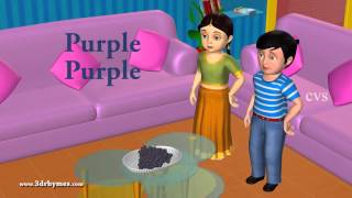 Learn Colors song for children   3d animation preschool nursery rhymes