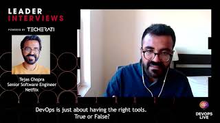 Leader Talks: Busting DevOps Myths with Netflix's Tejas Chopra!