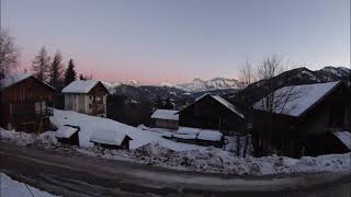 Time lapse (tramonto in Val Badia)