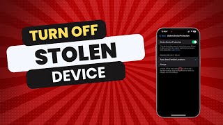 How to Turn Off Stolen Device Protection on iPhone in 2024