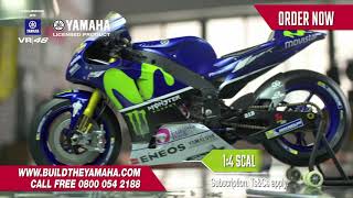 Build Valentino Rossi's Yamaha M1 YZR