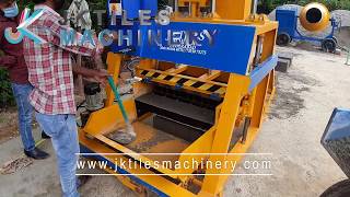 SOLID BLOCK MACHINE | HLLOW BLOCK MACHINE | JK TILES MACHINERY |  IN HYDERABAD