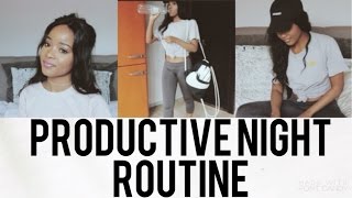 MY NIGHT TIME ROUTINE - HOW TO BE PRODUCTIVE