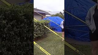 Strapped down house florida aftermath #flood #floods #florida