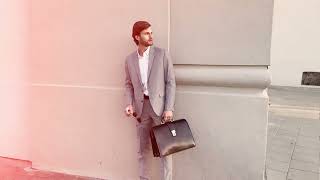 Black Leather Briefcase The Firm | Time Resistance Official Video