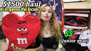 a $1500 ~trendy try on haul~ because i'm going back to school...