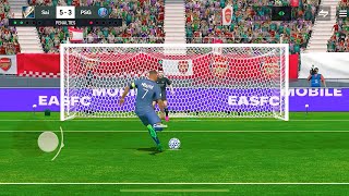 Penalty Shootout Fc Mobile 24 Arsenal F.C Vs Paris Saint-Germain F.C #3 #fcmobile24