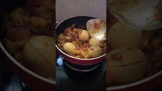 Egg 🥚 potato 🥔 Curry 🍛 egg& potato curry #trending #food #viral #egg #potato #curry #eggpotato 🤤🤤🥳