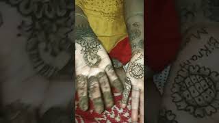 Karwa chauth ର special mehendi #mamavikyblog #shorts #mehendi #mehendidesign #karwachauthmehendi