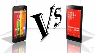 Motorola Moto G  Vs Xiaomi Redmi 1S OR Xiaomi Hongmi 1S