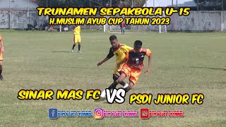 MATCH U15 SINAR MAS FC vs PSDI JUNIOR FC