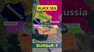 Black Sea Bordering Countries #placesinnews #geography #blacksea #mapping #upsc